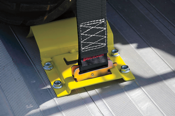 Wheel Chock And Tie-down Strap Kit Yellow -1