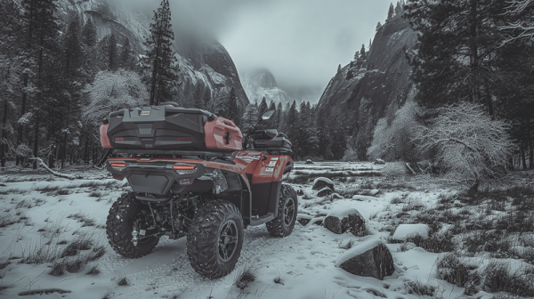 Cutie spate ATV TESSERACT – CFMOTO CForce 520 (2022–)-0