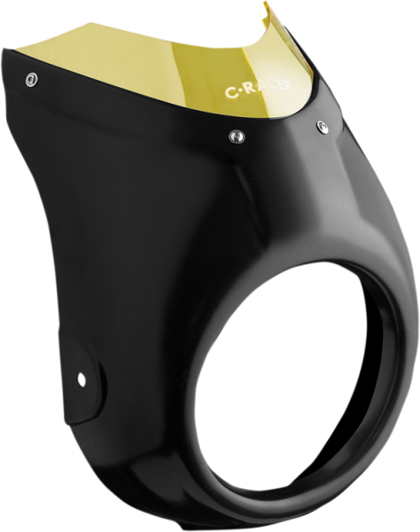 Headlight Mask For Yamaha Black, Yellow, 2, nordicamoto.ro