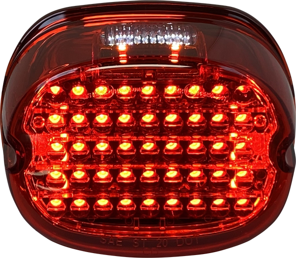Low Profile Led Taillight Red, 2, nordicamoto.ro