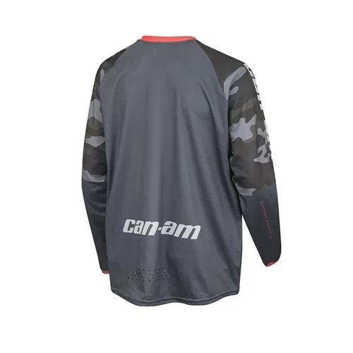 Tricou Can-Am BRP Grey/Orange-0
