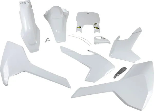 5 Piece Replica Body Kit White-0