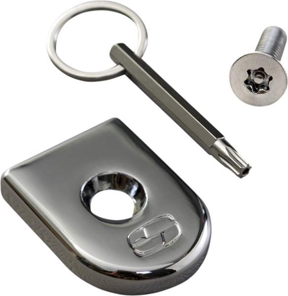 Security Seat Screw Chrome, 1, nordicamoto.ro