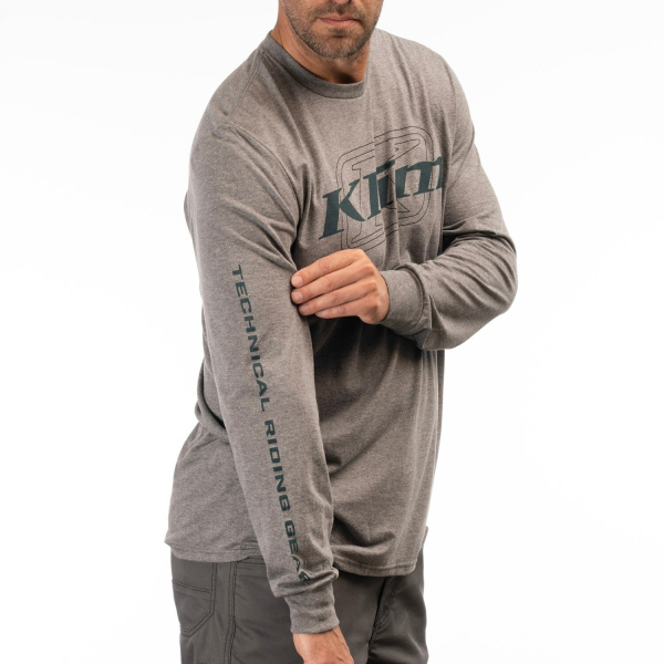 Bluza Klim K Corp LS T Black - White-3