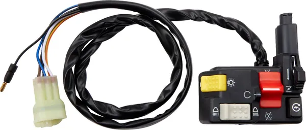 Ansamblu bloc comutator negru, 1, nordicamoto.ro