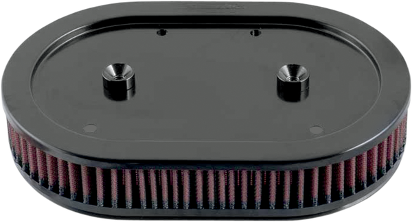 High Flow Replacement Air Filter Black, Red, 1, nordicamoto.ro