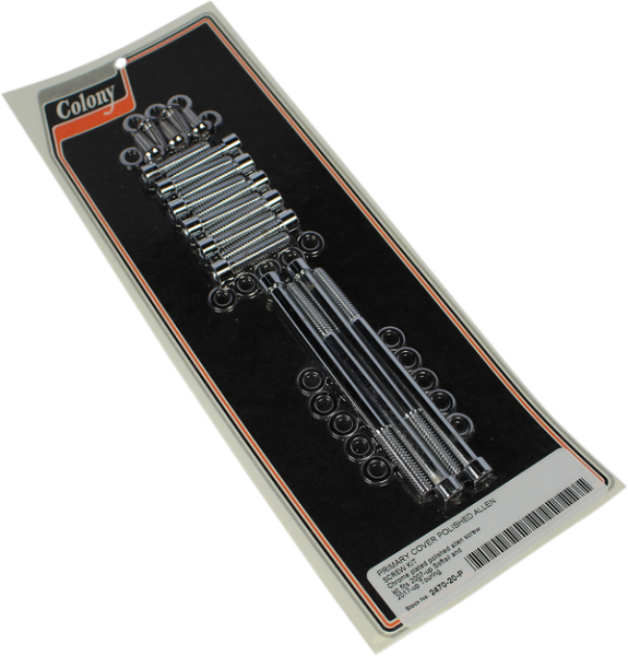 Primary Cover Screw Kit Silver, 1, nordicamoto.ro