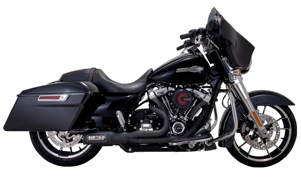 Hi Output Exhaust System Black, Matte Black, 4, nordicamoto.ro