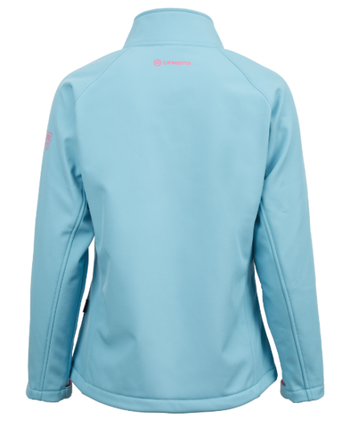 GEACĂ DAMĂ SOFTSHELL SAXE CFMOTO – ALBASTRU/ROZ, 4, nordicamoto.ro