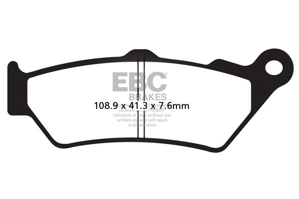 Sfa Series Organic Scooter Brake Pads, 1, nordicamoto.ro