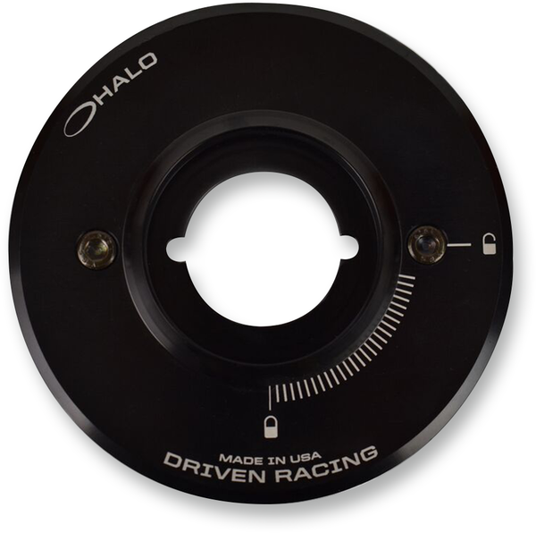 Halo Fuel Cap Base Black, 1, nordicamoto.ro