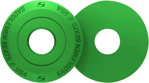 Fender Seat Washer Bright Green, 1, nordicamoto.ro
