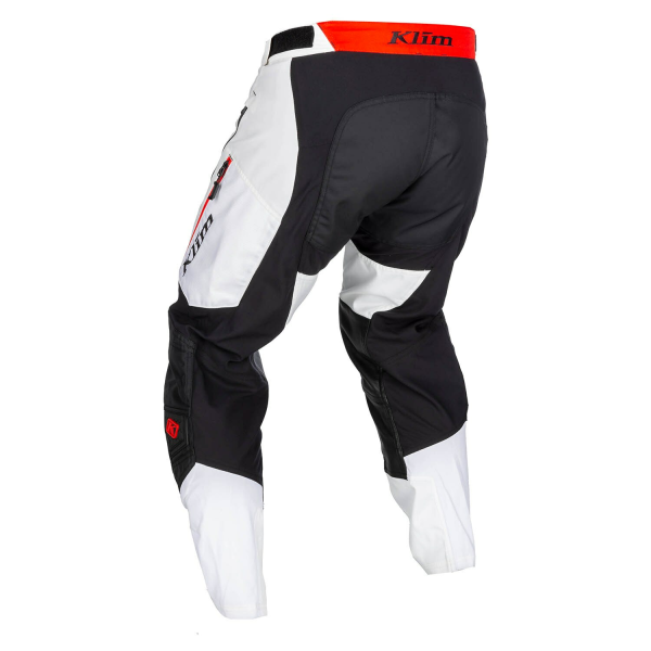 Pantaloni Klim Dakar In The Boot White - Black-0