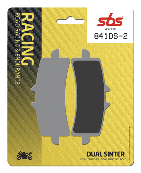 Ds Racing Dual Sintered Brake Pads, 2, nordicamoto.ro