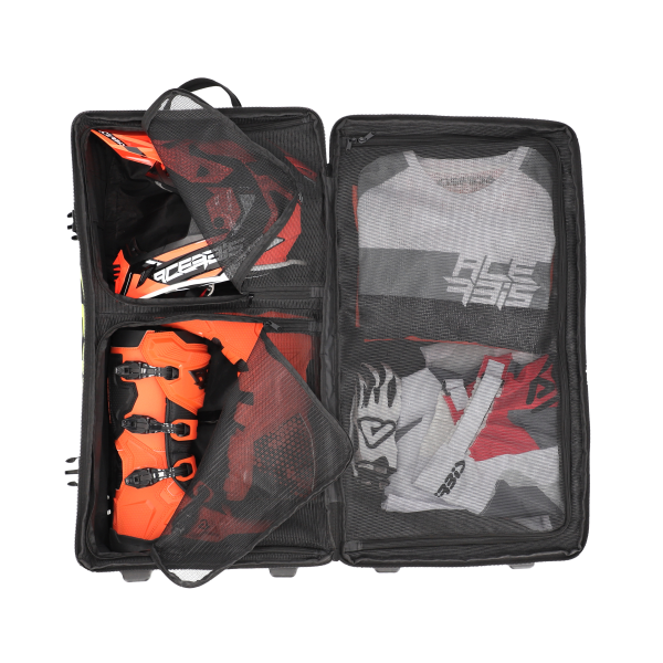 Geantă Acerbis X-TRIP LOGO 105L Black/Grey-10