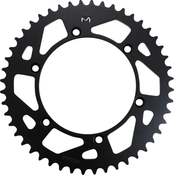 MOOSE RACING Steel Rear Sprocket Black, Powder-coated 