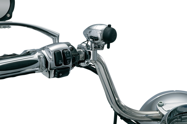 Electrical Power Point With Handlebar Mount Black, Chrome, 2, nordicamoto.ro
