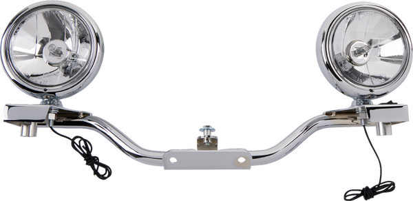Lightbar With Spotlight Chrome, 4, nordicamoto.ro