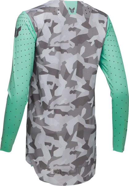Tricou Enduro Dama Thor Sportmode Shadow Green, Gray-3