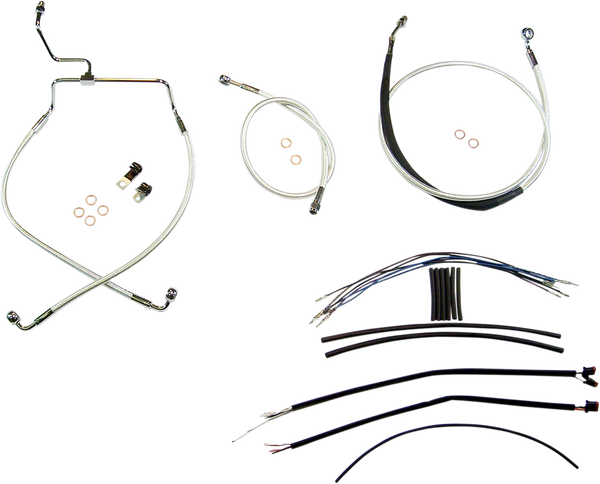 Sterling Chromite Ii® Designer Handlebar Installation Kit Silver, 1, nordicamoto.ro