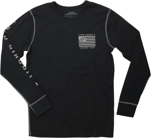 Factory Team Thermal T-shirt Black-1