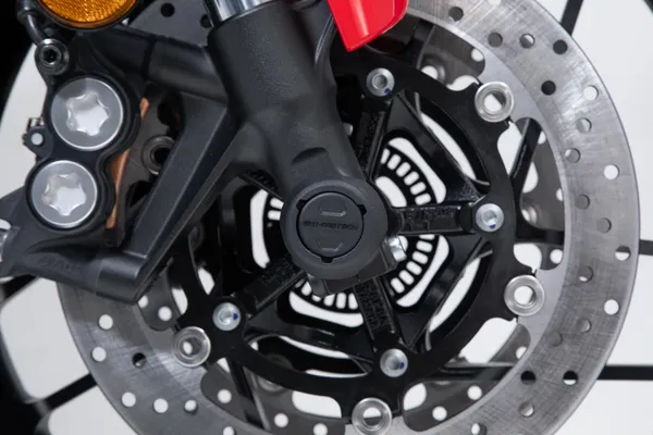 Front Axle Slider Set Black-3