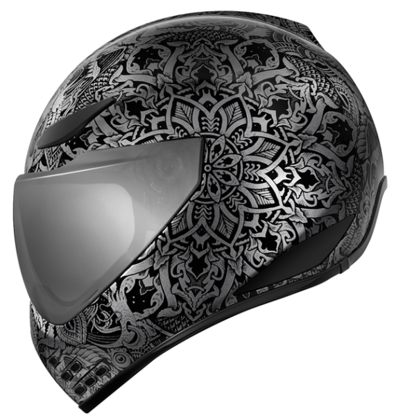 Domain Gravitas Helmet Silver, Black -3