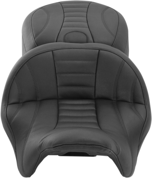 One-piece Vintage 2-up Touring Seat Black, 1, nordicamoto.ro