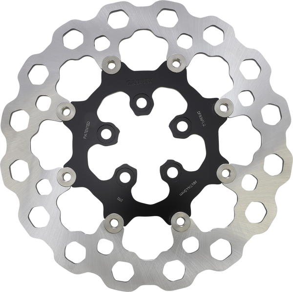 Cubiq Brake Rotor Black, Chrome, 1, nordicamoto.ro