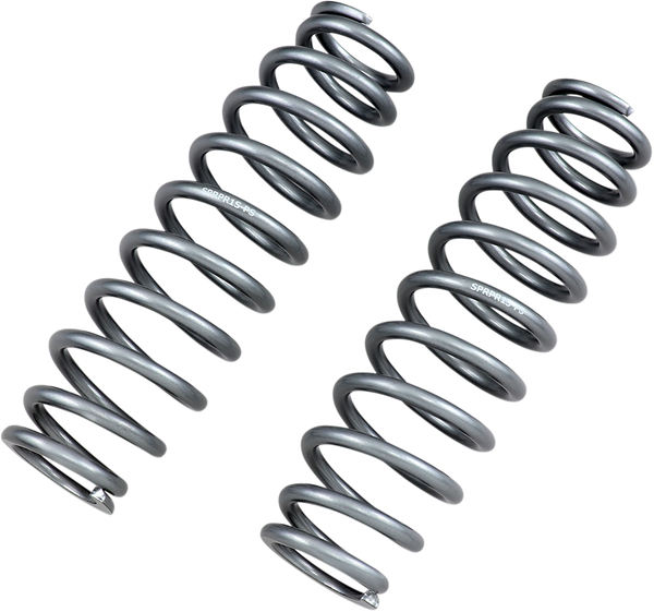 Shock Springs Powder-coated, Silver, 1, nordicamoto.ro