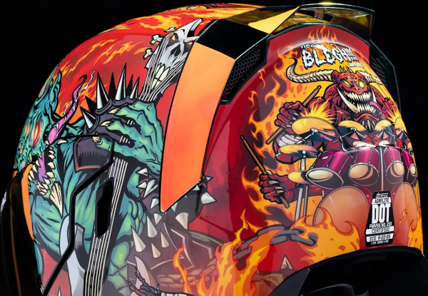 Casca Icon Airflite Blegh Mips Red/Green-3