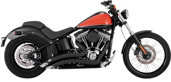 Big Radius Exhaust System Black, 1, nordicamoto.ro