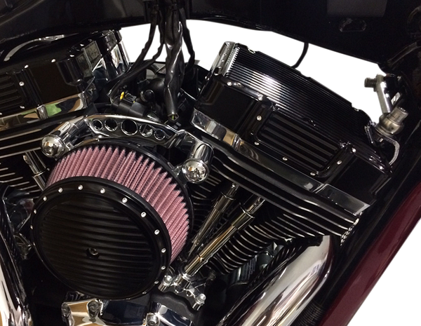 Rocker Top Covers Black, 2, nordicamoto.ro