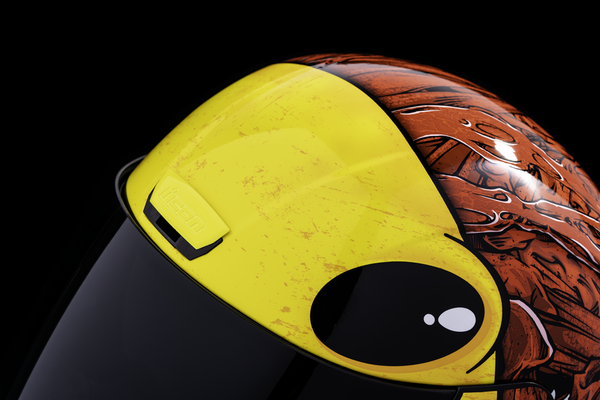 Airform Brozak Mips Helmet Yellow, Red -0
