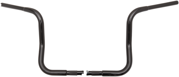 1-1/4(r) Ez Install Round Top Handlebar Black, 3, nordicamoto.ro