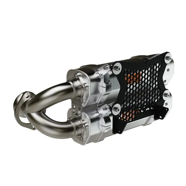 Apx Aluminium Slip-on Muffler Aluminum, Stainless Steel-0