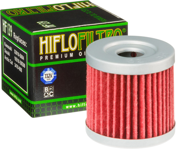 Premium Oil Filter Red -1