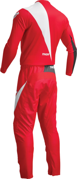 Tricou Copii Thor Sector Edge Red/White 2XS, 4, nordicamoto.ro