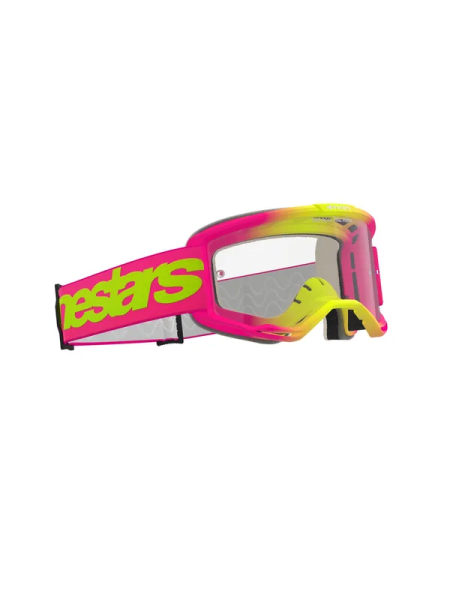 Alpinestars Vision 5 Wordmark Goggle Yellow, Pink -3
