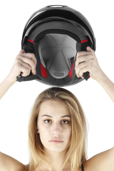 Flower Helmet Liner Gray-0