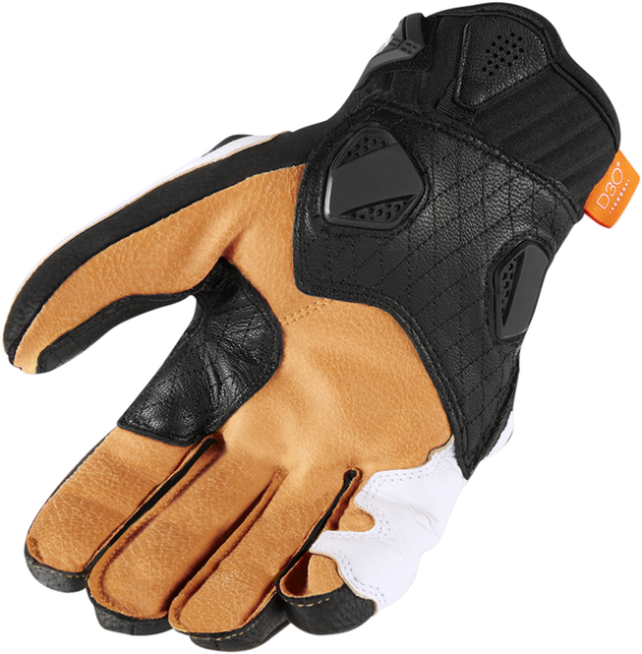 Hypersport Short Gloves White, Black -1