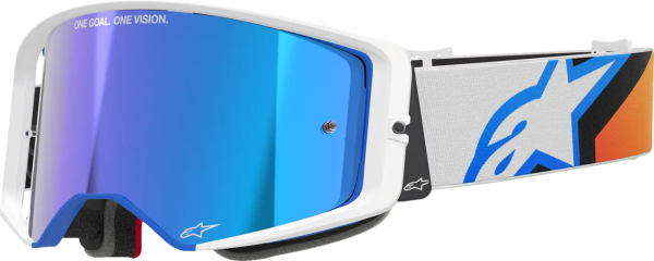 Ochelari Alpinestars Supertech Corp Abs Vision White/Orange/Blue-c59650562804c85246fade7a2741785e.webp