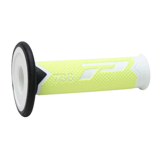 Triple Density Grips Black, Fluorescent Yellow, White, 1, nordicamoto.ro