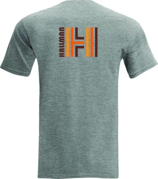 Tricou Thor Hallman Legacy Heather Gray L, 2, nordicamoto.ro