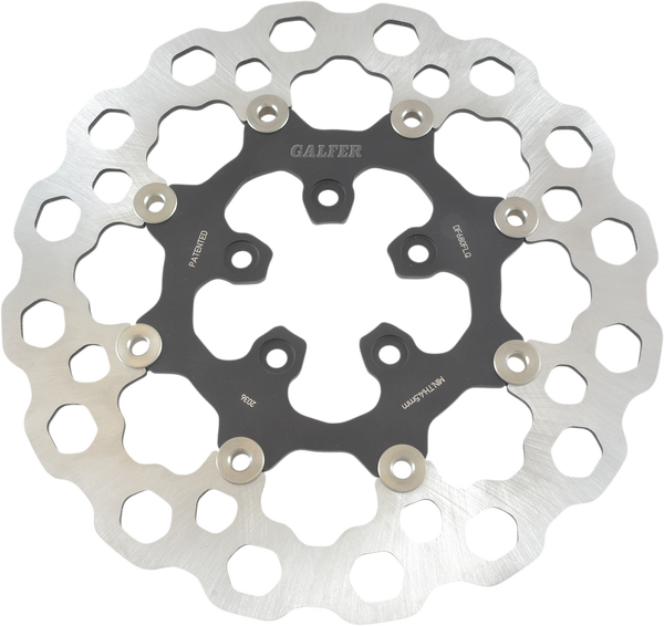 Cubiq Brake Rotor Black, Chrome, 1, nordicamoto.ro
