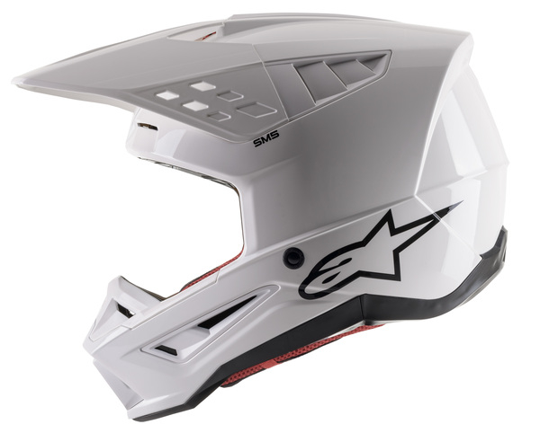 Supertech M5 Solid Mx Helmet White  M, 2, nordicamoto.ro
