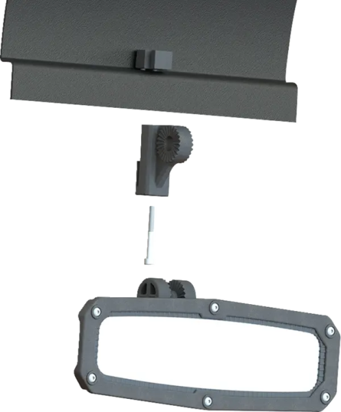Adaptor pentru oglindă, negru, 3, nordicamoto.ro