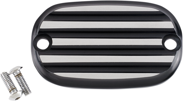 Cover R.mc Finned Blk/slv Black, Silver, Anodized, 1, nordicamoto.ro