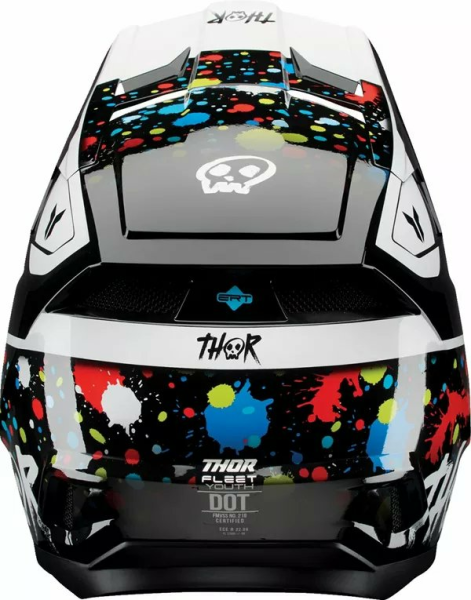 THOR Youth Fleet Splat Helmet Multi -3