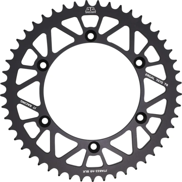 JT SPROCKETS Rear Sprocket Silver, 1, nordicamoto.ro
